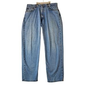 Levi­s 550 Mens Relaxed Fit Light Wash Denim Jeans W36 L32